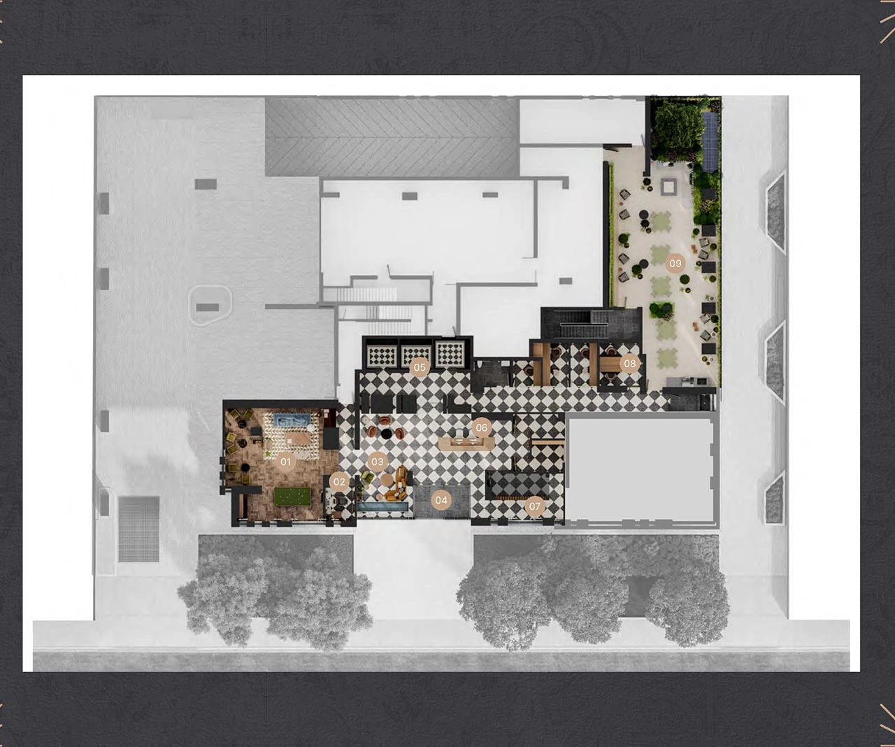Raglan House - 2D Plans Ground Floor Toronto